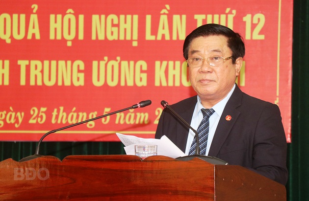 Thông báo kết quả Hội nghị Trung ương lần thứ 12 (khóa XII)