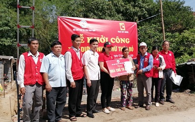 Khởi công xây dựng 2 Nhà CTĐ tại xã Vĩnh Thịnh, huyện Vĩnh Thạnh