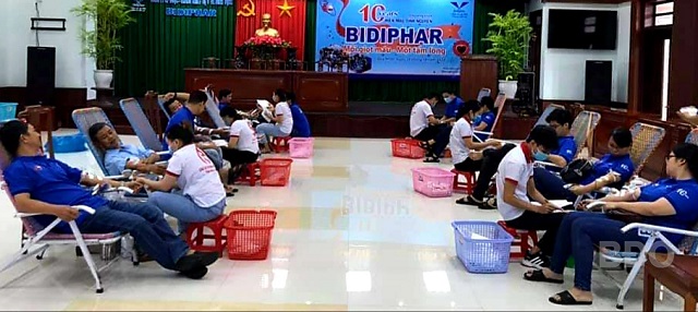Thu 93 đơn vị máu hiến tình nguyện