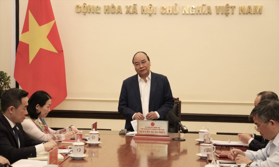 Chủ tịch nước làm việc với Hội Chữ thập đỏ Việt Nam về Tháng Nhân đạo 2022