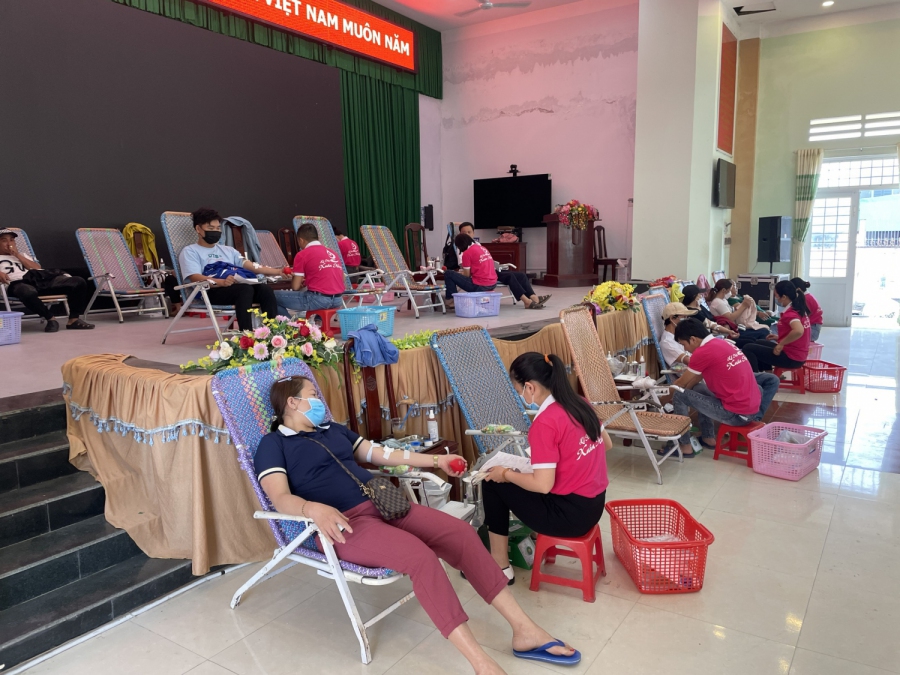 Huyện Tuy Phước Tổ chức Hiến máu tình nguyện