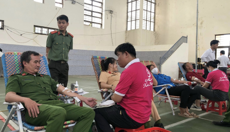 Huyện Phù Mỹ tổ chức Hiến máu tình nguyện đợt 5/2023