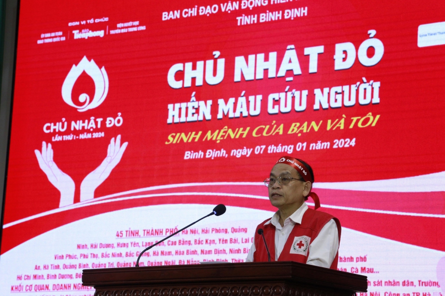 Bình Định: Chương trình “Chủ nhật Đỏ” lần thứ I - năm 2024