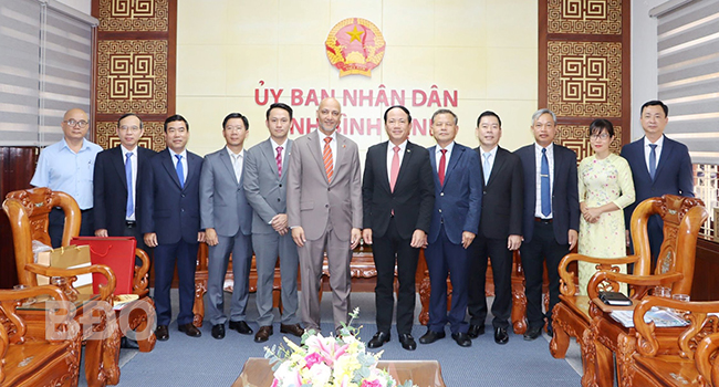 Chủ tịch UBND tỉnh Phạm Anh Tuấn tiếp Đại sứ đặc mệnh toàn quyền UAE tại Việt Nam