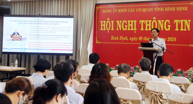 Đảng ủy Khối các cơ quan tỉnh triển khai nội dung các bài viết, tác phẩm của Tổng Bí thư Nguyễn Phú Trọng