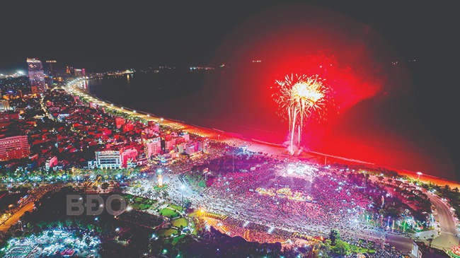 Bình Định sẽ bắn pháo hoa tầm cao khai mạc du lịch hè 2024