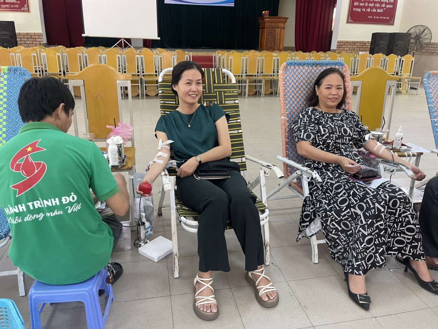 Trường Cao đẳng Kỹ thuật-Công nghệ Quy Nhơn tổ chức hiến máu tình nguyện