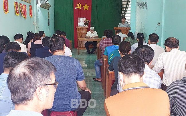 Nâng cao chất lượng sinh hoạt chi bộ góp phần bảo vệ nền tảng tư tưởng của Ðảng