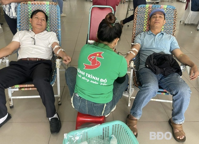 Huyện Phù Cát hiến máu tình nguyện đợt cuối năm 2024