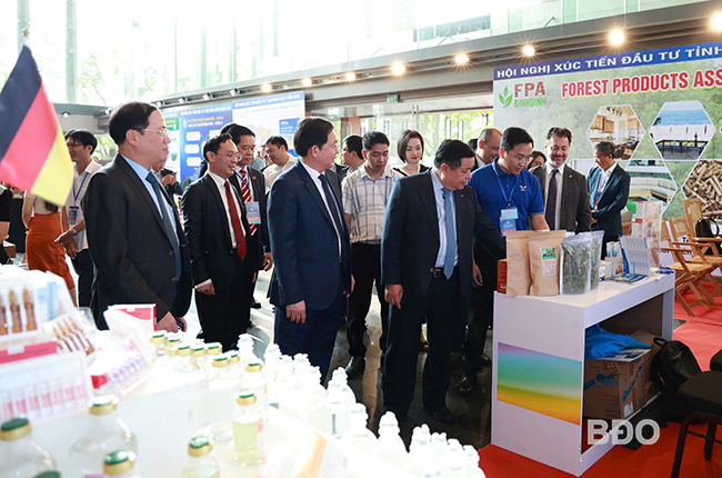 Hội nghị xúc tiến đầu tư tỉnh Bình Định năm 2025:  Sản phẩm tiêu biểu của tỉnh nhận được sự quan tâm của đại biểu