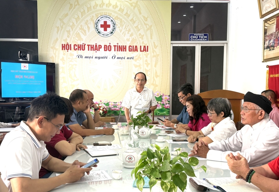 Hội nghị Ban chấp hành lâm thời lần thứ 3 Hội Chữ thập đỏ tỉnh Gia Lai