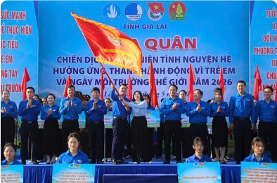 Tỉnh đoàn Gia Lai ra quân Chiến dịch Thanh niên tình nguyện Hè năm 2026