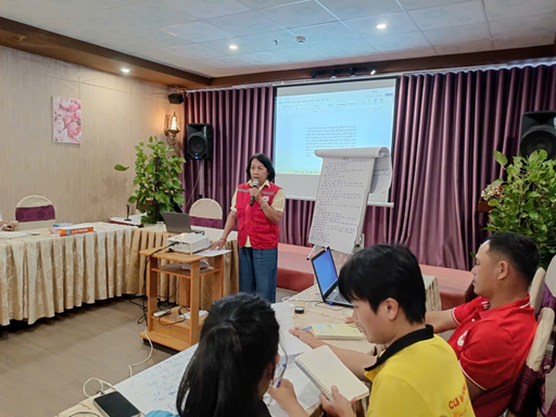 TẬP HUẤN BỘ QUY TẮC ỨNG XỬ DÀNH CHO TÌNH NGUYỆN VIÊN CHỮ THẬP ĐỎ