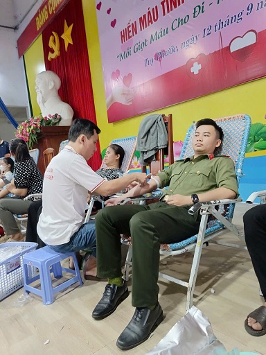 Xã Tuy Phước và Tuy Phước Tây hiến máu tình nguyện đợt 3 - 2026
