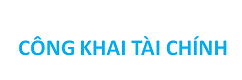 CÔNG KHAI TÀI CHÍNH