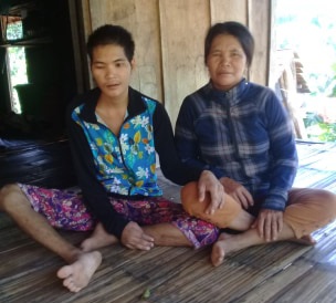 Một gia đình đang gặp khó khăn