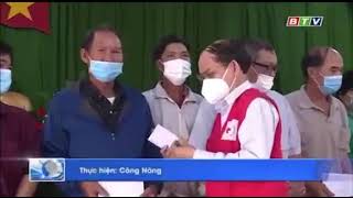 Hôi CTD tỉnh cứu trợ ngư dân Nhơn Lý