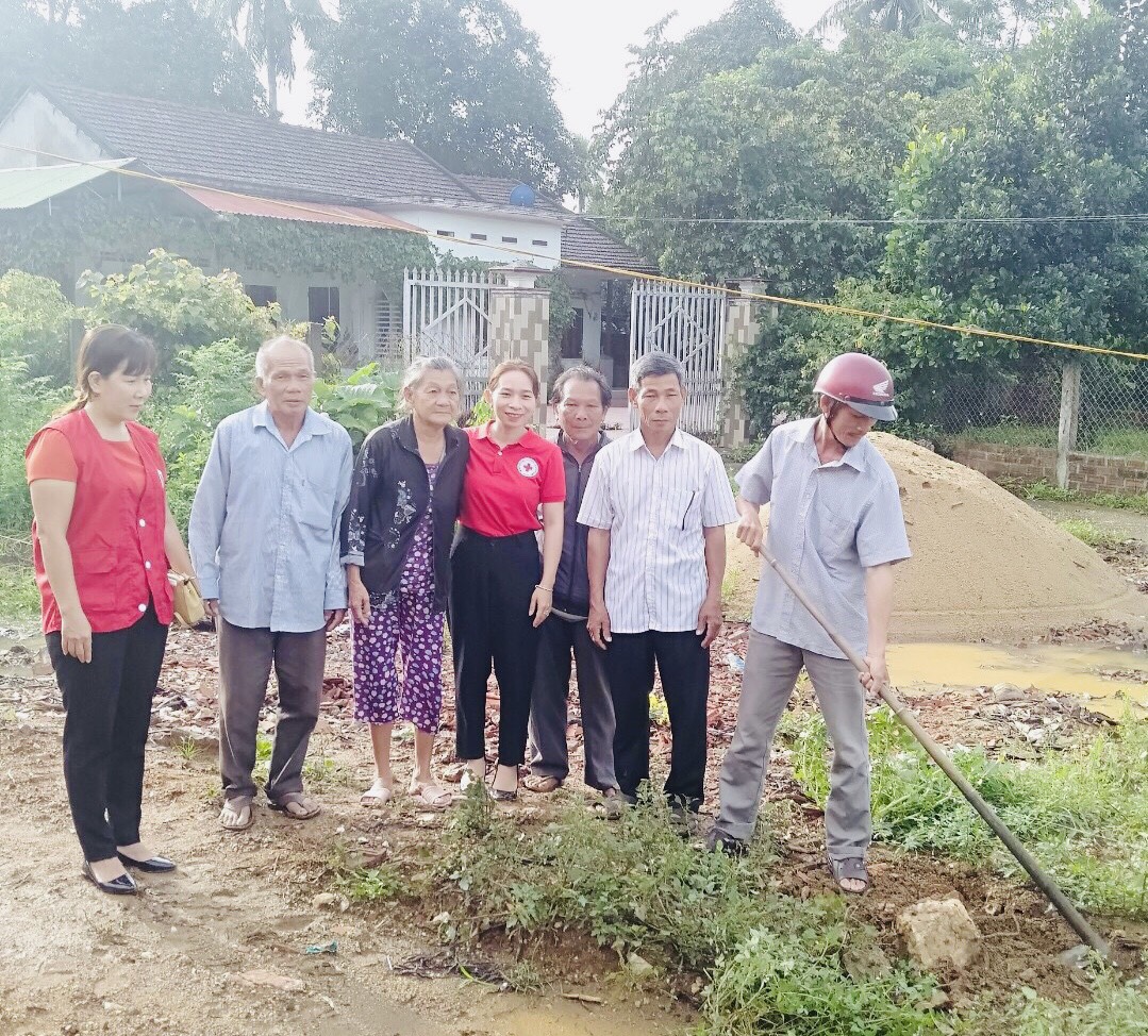 Khởi công xây dựng nhà ở cho hộ nghèo ở huyện Hoài Ân