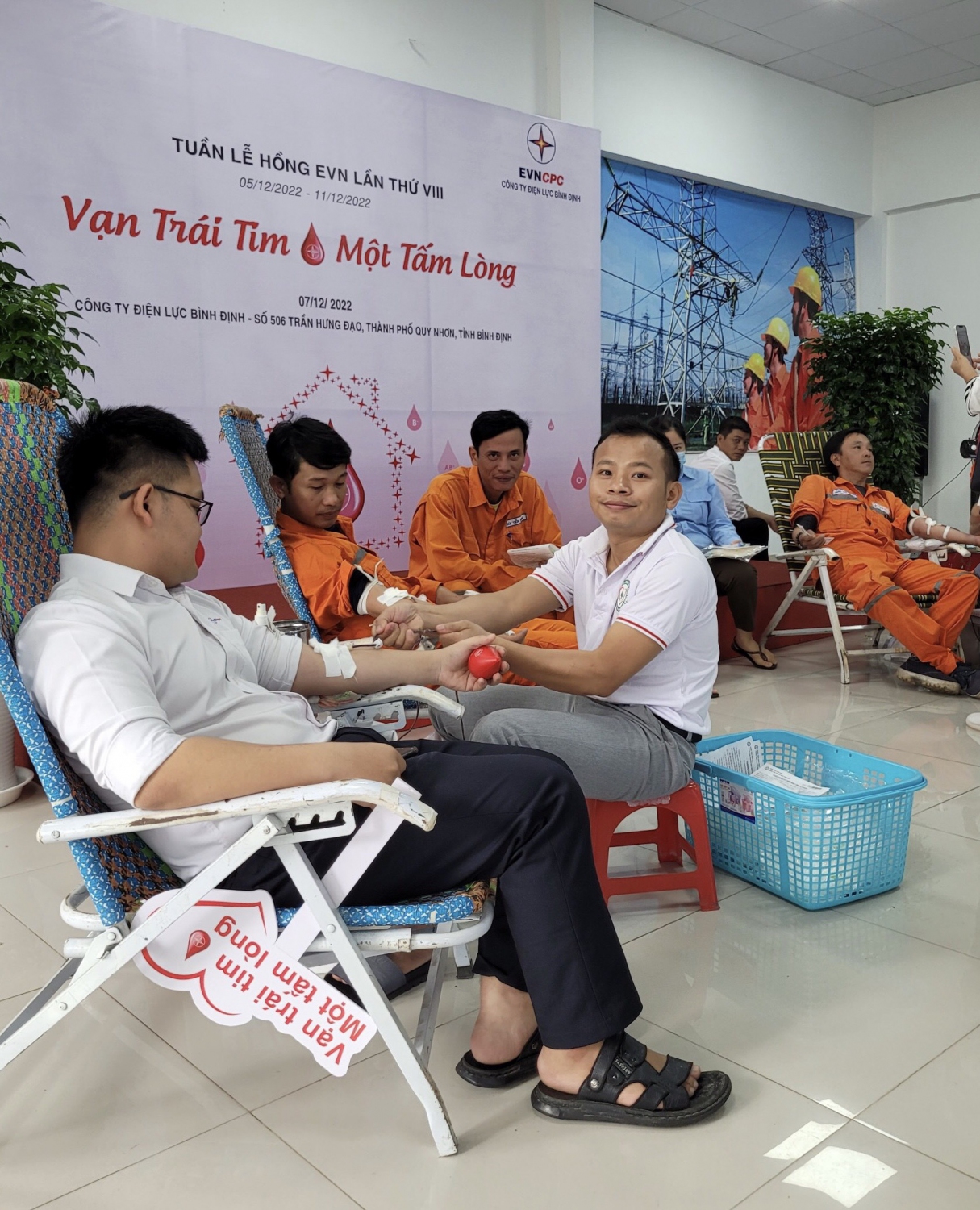 Điện lực Bình Định hiến 135 đơn vị máu