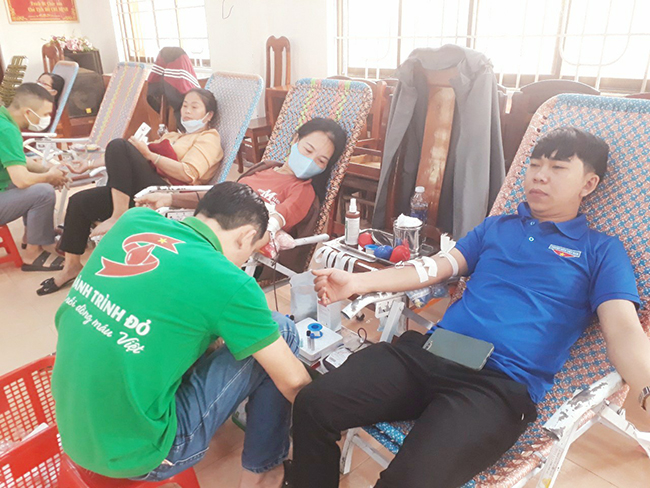 TX Hoài Nhơn tổ chức hiến máu tình nguyện đợt 1 năm 2023