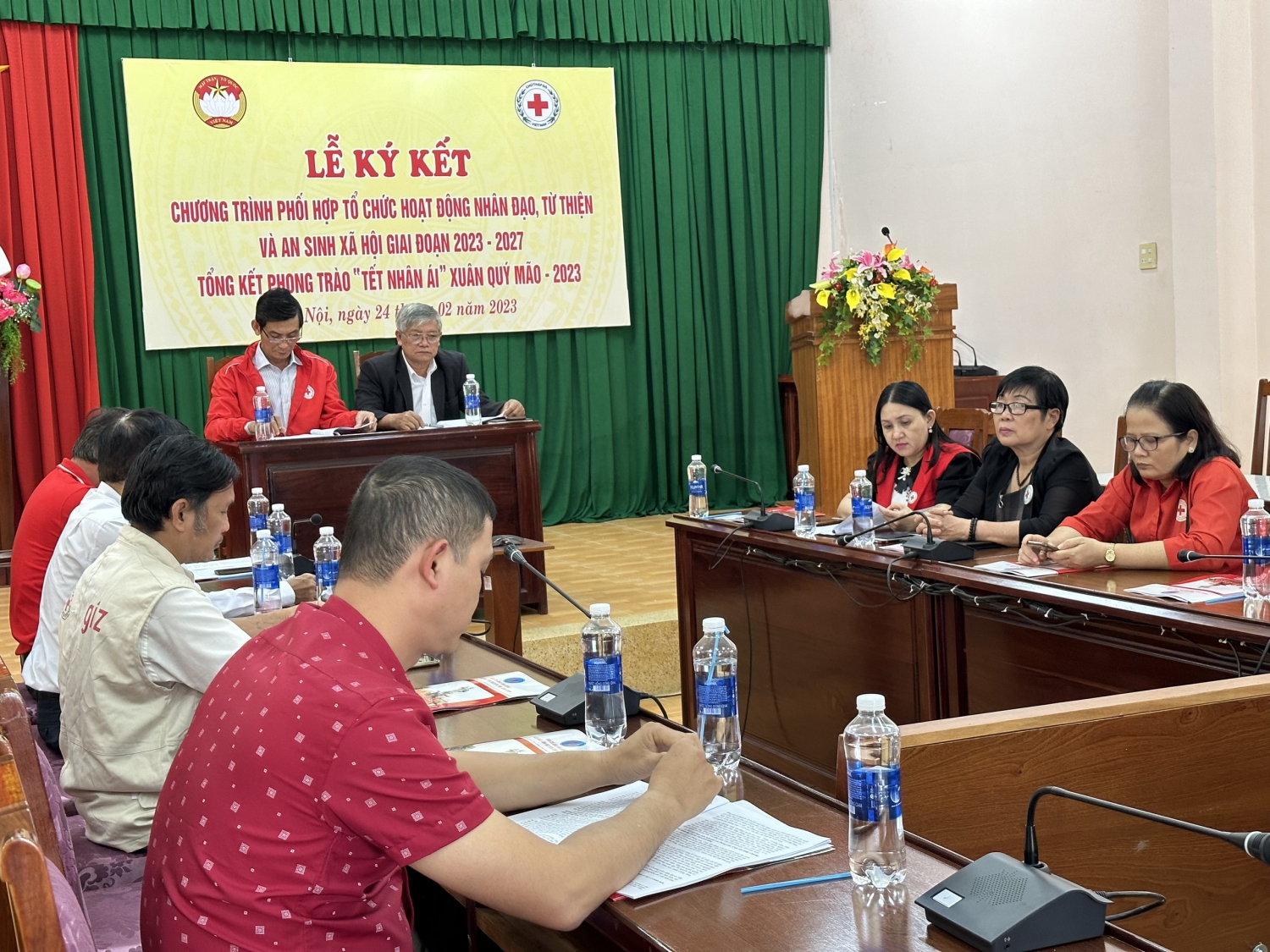 Hội nghị trực tuyến tổng kết phong trào Tế Nhân ái - Xuân Quý Mão2023.