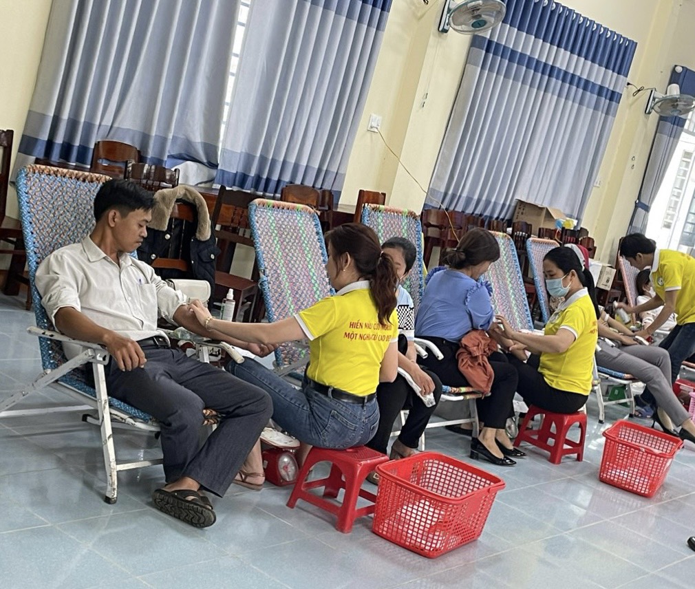 An Lão tổ chức hiến máu tình nguyện đợt 1 năm 2023
