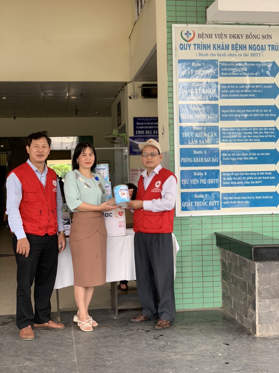 Hội CTĐ tỉnh thăm tặng quà tại huyện Hoài Ân, Hoài Nhơn, Phù Mỹ và Bệnh viện Phòng – Da liễu TW Quy Hòa