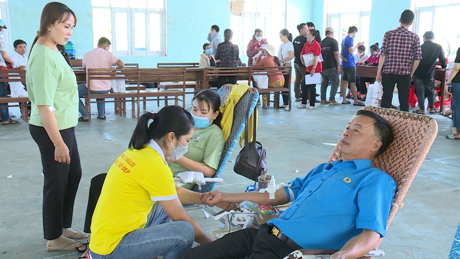 Tây Sơn: Vận động hiến máu đợt 2.2023 vượt chỉ tiêu giao