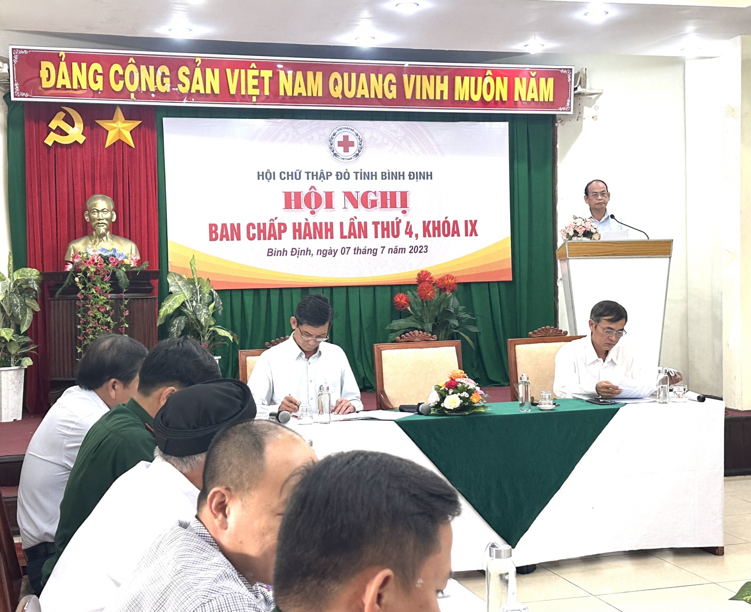 Hội nghị Ban chấp hành Hội chữ thập đỏ tỉnh lần thứ 4