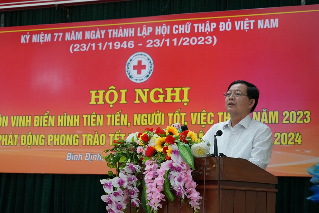 Đc Hồ Quốc Dũng - UVTW Đảng, Bí thư Tỉnh ủy, Chủ tịch HĐND tỉnh phát biểu chỉ đạo