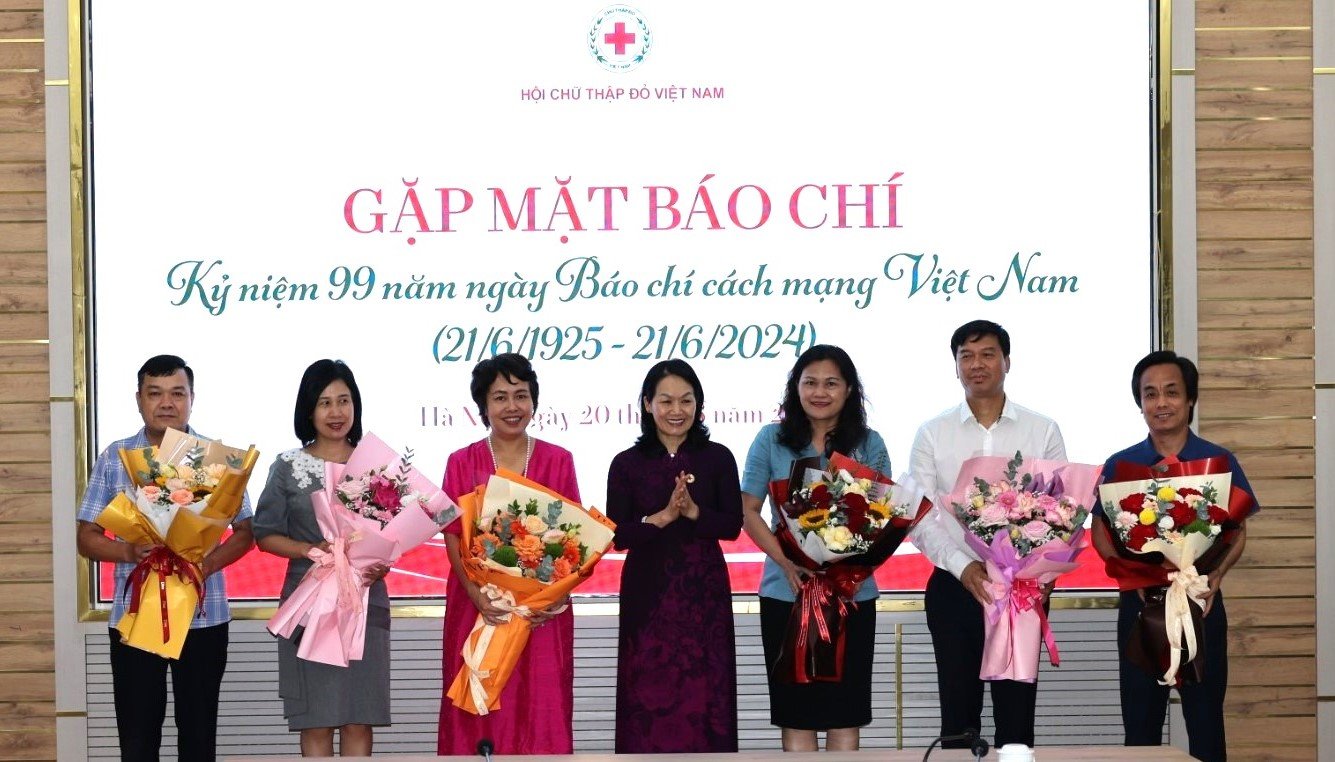 Trung ương Hội Chữ thập đỏ Việt Nan: Gặp mặt kỷ niệm Ngày Báo chí cách mạng Việt Nam