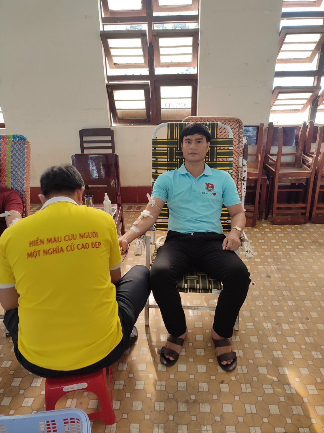 Bí thư xã Đoàn 23 lần hiến máu tình nguyện