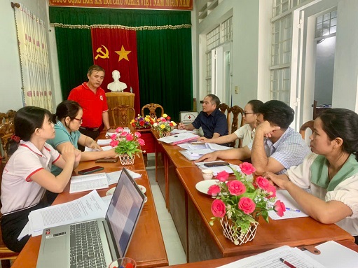 Kiểm tra công tác Hội và phong trào CTĐ năm 2024 tại huyện Vĩnh Thạnh