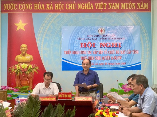 Ông Hà Văn Cát - Chủ tịch Hội CTĐ tỉnh Bình Định