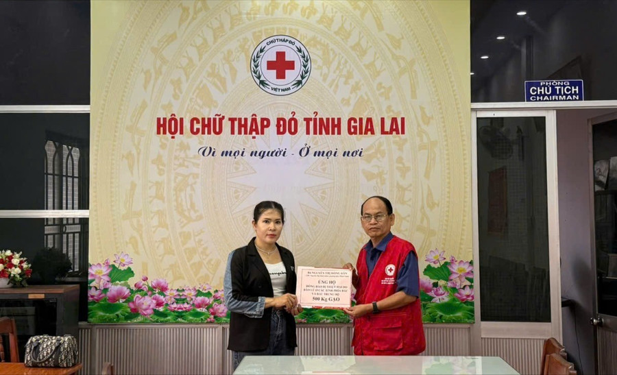 Từ Gia Lai, nhiều đoàn thiện nguyện lên đường hỗ trợ vùng bão lũ