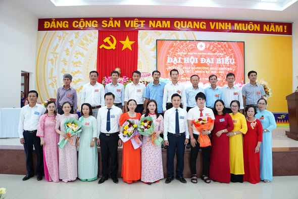 HỘI CHỮ THẬP ĐỎ PHƯỜNG HOÀI NHƠN BẮC TỔ CHỨC ĐẠI HỘI ĐẠI BIỂU LẦN THỨ I, NHIỆM KỲ 2026 – 2031